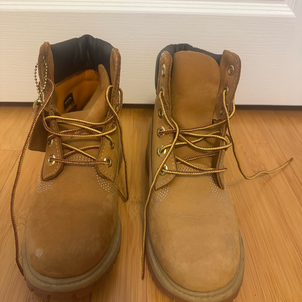 Timberland Women's Tan Leather Boots